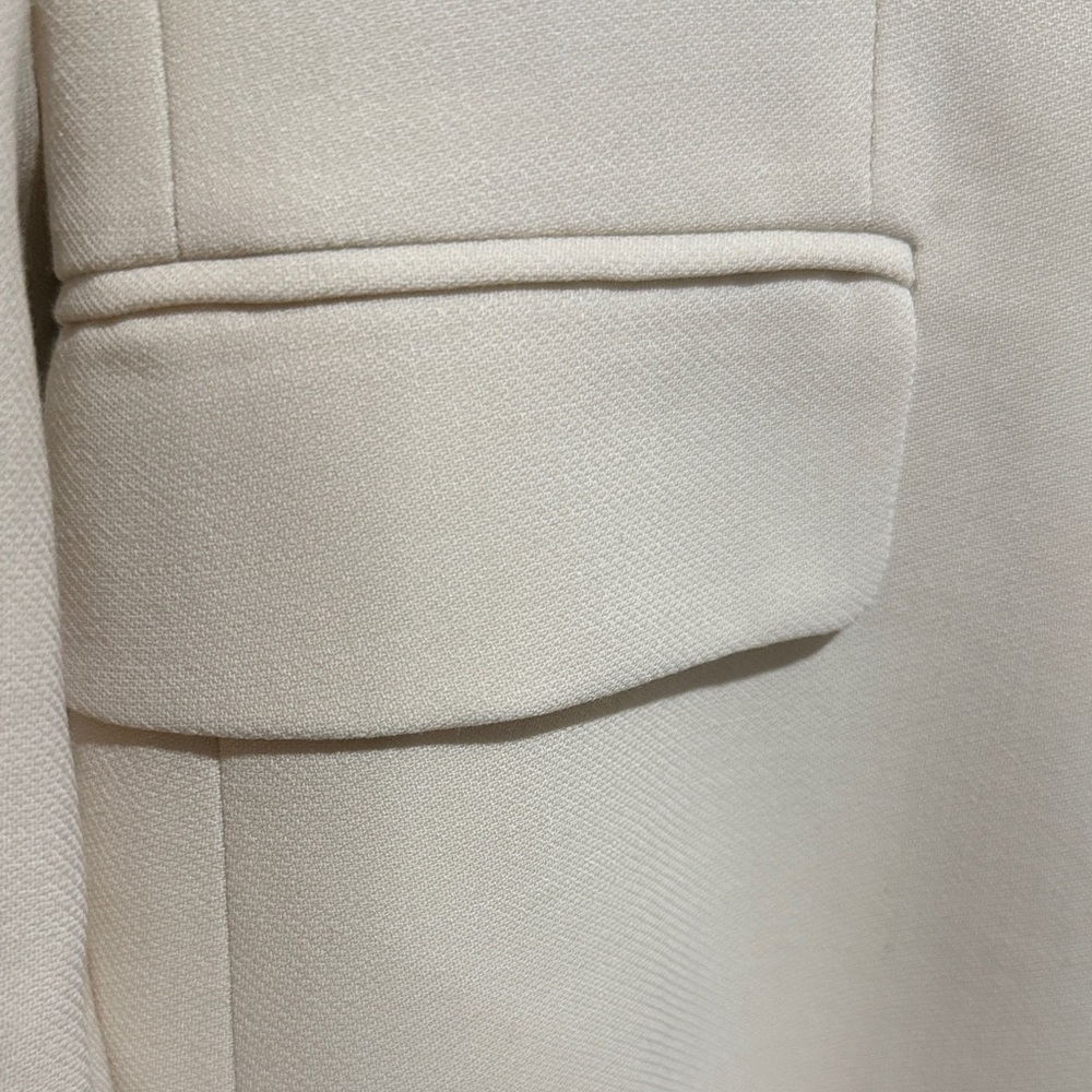 J. Crew Cream Single-Breasted Women's Blazer - Picture 4 of 7